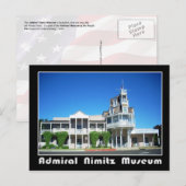 Admiral Nimitz Museum, Fredericksburg,テキサス州 ポストカード (正面/裏面)