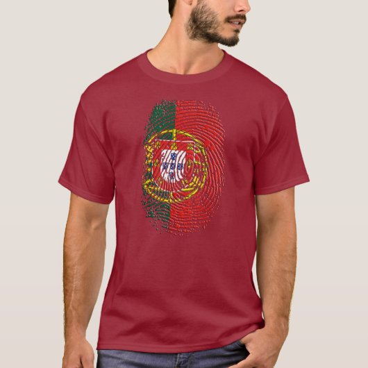ADN Português (DNA) - Tugas Camisas e Presentes Tシャツ (正面)