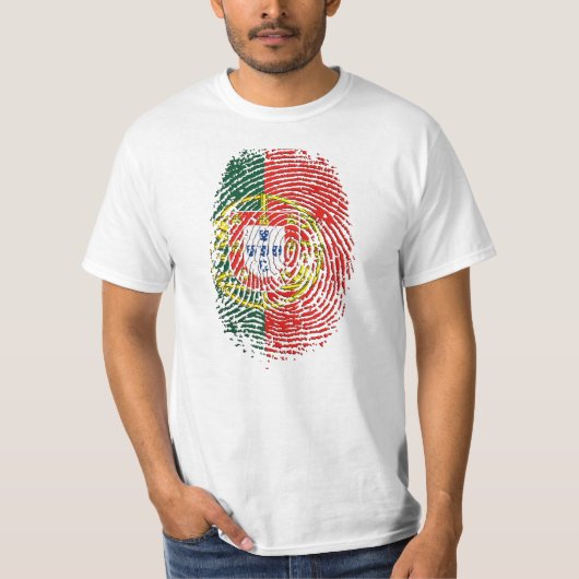 ADN Português (DNA) - Tugas Camisas e Presentes Tシャツ (正面)