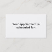 Adobeおよび陶器 予約カード (裏面)