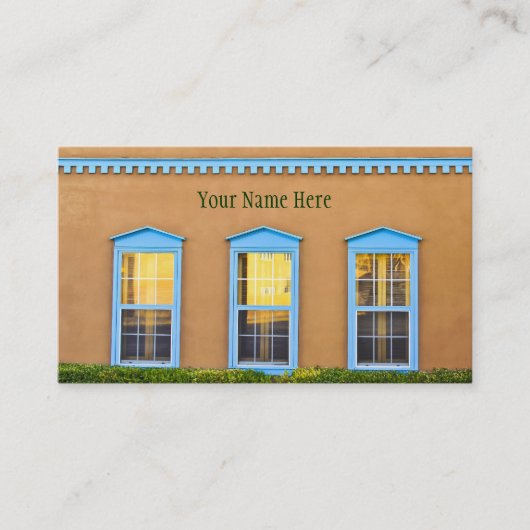 Adobeの建築 名刺 (正面)