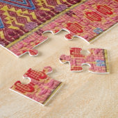 Adobe毛布、メキシコ毛布 ジグソーパズル (側面)