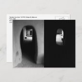 Adobe Corridor:白黒フォトポストカード ポストカード (正面/裏面)