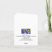 Adobe Desiertoのメッセージカード カード (裏面)