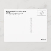 Adobe Doutorアーキテクチャの白黒の写真 ポストカード (裏面)