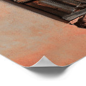 Adobe Houseの木製シャッター ポスター (角)