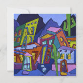 Adobe Noche （正方形） 招待状 (正面)