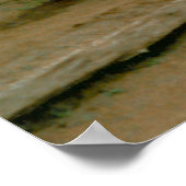 Adobe Pueblo Taosブルードアとラダー ポスター (角)