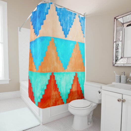 Adobe Skyシャワーカーテン シャワーカーテン (インサイチュ)