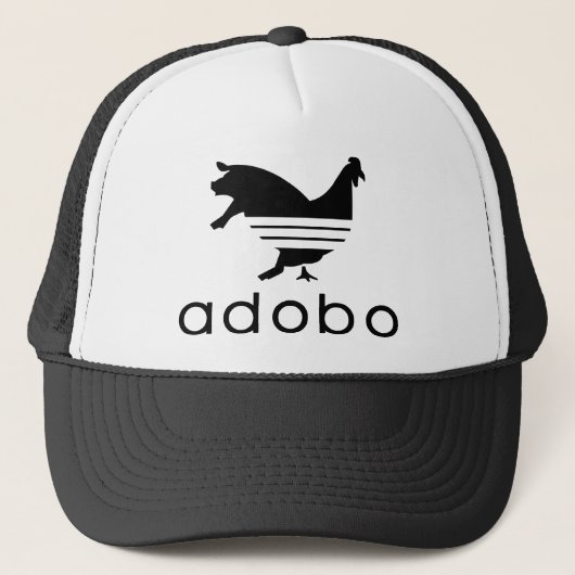 Adoboの鶏のポーク キャップ (正面)