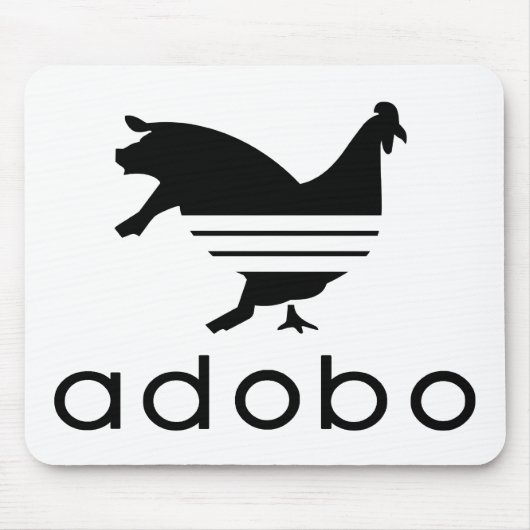 Adoboの鶏のポーク マウスパッド (正面)