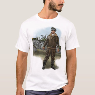 Adolf Galland Ás Alemão ww2 Tシャツ