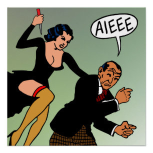 Adolph Barreaux "Sally the Sleuth"アートポスター ポスター