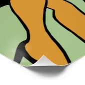 Adolph Barreaux "Sally the Sleuth"アートポスター ポスター (コーナー)