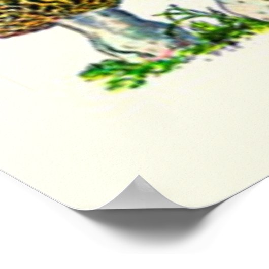 Adolphe Millot ~ Fungi ポスター (角)