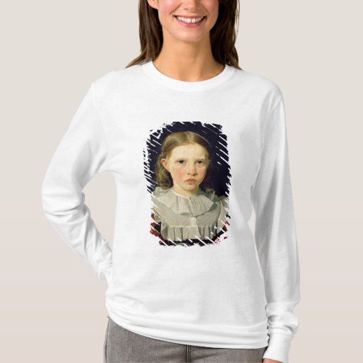 Adolphine Kobke 1832年6月19日のポートレート Tシャツ (正面)