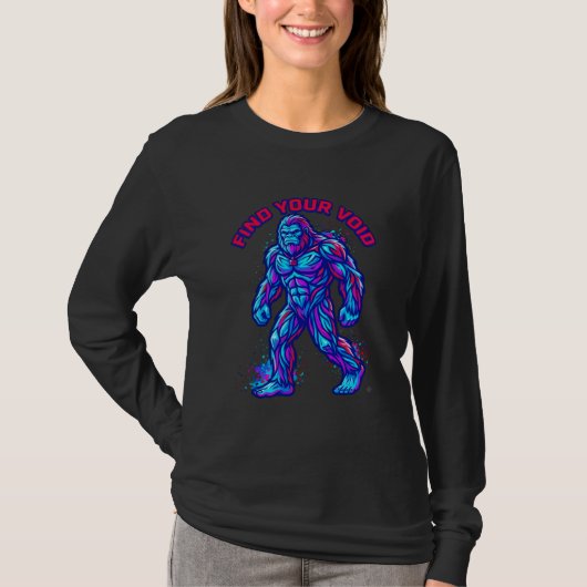 ADOM あなたのヴォイドを発見 サイバーエイプ Tシャツ (正面)