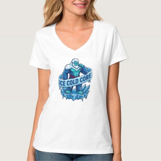 ADOM アイスコールドコア ゴリラ Tシャツ (正面)