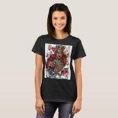 ADOM キング プレイイングカード Tシャツ (正面フル)