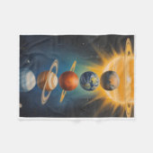 ADOM ソーラーシステム スペースブランケット フリースブランケット (正面(横))