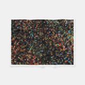 ADOM パープルライラックの花 ブランケット (正面(横))