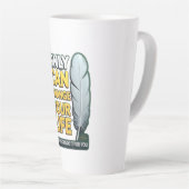 ADOM "人生の転機" レディース グラフィックTシャツ カフェラテマグ (右アングル)