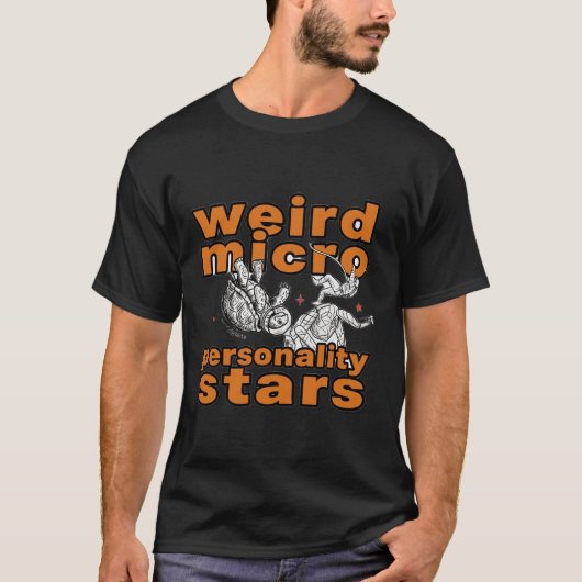ADOM 変人マイクロパーソナリティスター Tシャツ (正面)