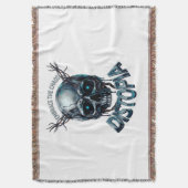 ADOM "混沌を受け入れる" レディースTシャツ スローブランケット (正面縦)