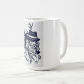 ADOM「荒野からの強さ」メンズTシャツ コーヒーマグカップ (正面右)