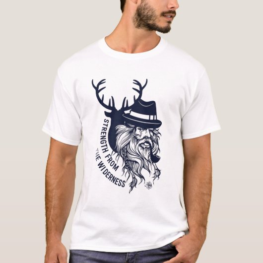 ADOM「荒野からの強さ」メンズTシャツ Tシャツ (正面)