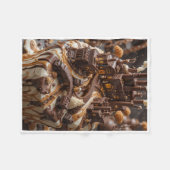 ADOM Chocolate Factory Fantasy Blanket フリースブランケット (正面(横))