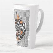 ADOM "Independent" レディース Tシャツ カフェラテマグ (右アングル)