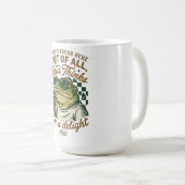 ADOM "Jesus Thinks I'm A Delight" レディースTシャツ コーヒーマグカップ (正面右)