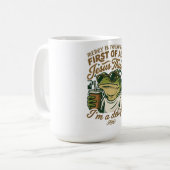 ADOM "Jesus Thinks I'm A Delight" レディースTシャツ コーヒーマグカップ (正面左)