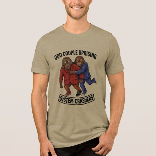 ADOM Odd Couple Uprising System Crashers トライブレンドＴシャツ (正面)