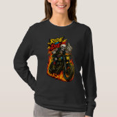 ADOM Ride Die Chopper Soul Tシャツ (正面)
