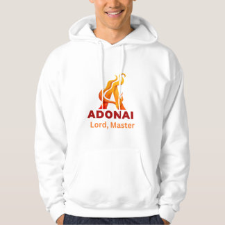 Adonai – Lord and Master Christian Hoodie  パーカ
