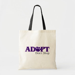 adoptトートバック買物をしません トートバッグ