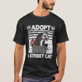 Adopt A Street Cat Opossum Meme Trash Possum  1 Tシャツ (正面)