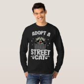 Adopt A Street Cat Raccoon 1 Tシャツ (正面フル)