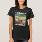 Adopt A Street Cat Raccoon  2 Tシャツ (正面)