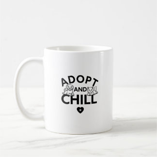 Adopt and Chill – 女性のTシャツ™ コーヒーマグカップ