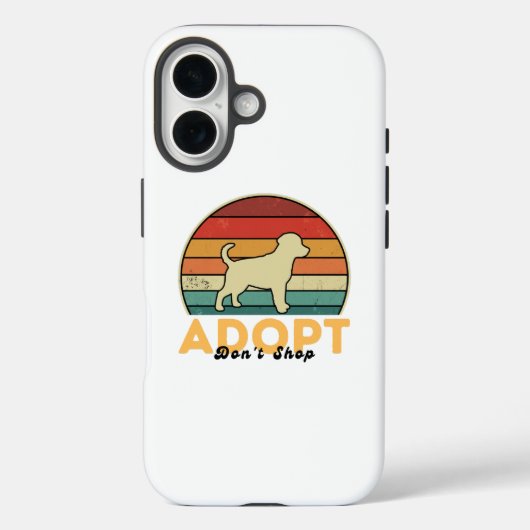 Adopt Do Shop – シェルターペット認識度 Case-Mate iPhoneケース (裏面)
