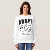 Adopt Do Shop - Animal Rescue & Pet Adoption Aw スウェットシャツ (正面フル)