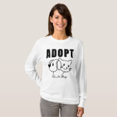 Adopt Do Shop - Animal Rescue & Pet Adoption Aw Tシャツ (正面フル)