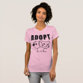 Adopt Do Shop - Animal Rescue & Pet Adoption Aw Tシャツ (正面フル)