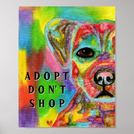Adopt Do Shop Dog認識度ポスター ポスター