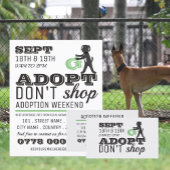 Adopt Do Shop, Pet Adoptionイベント広告 名刺