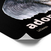 ADOPT, DON SHOP (Yorkshire Terrier)かわいい犬 ポスター (角)