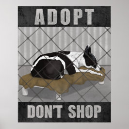 Adopt Don’t Shop ポスター